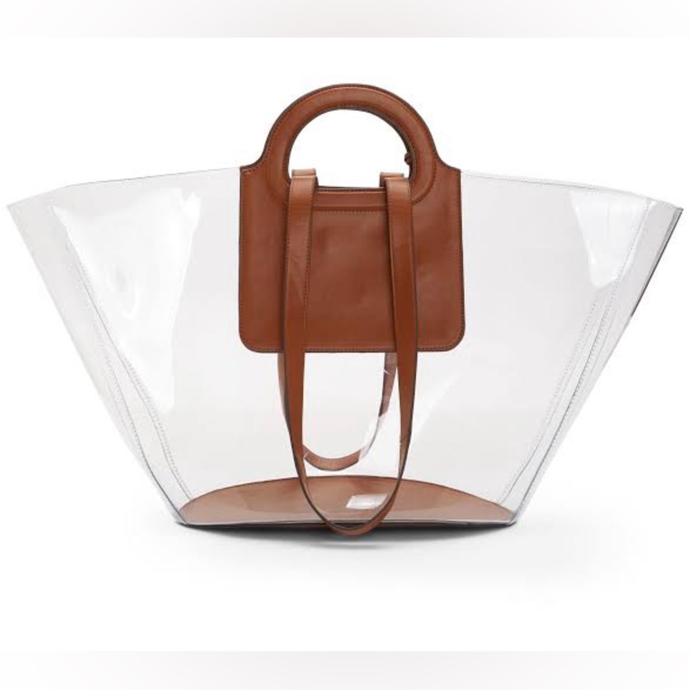 NWT Vince Camuto Clear Tote XL